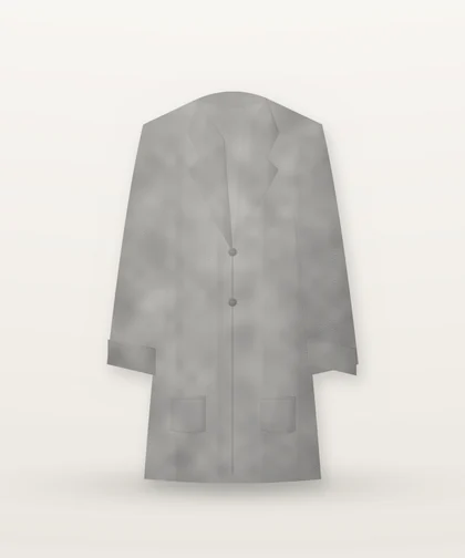 Grey Herringbone Coat