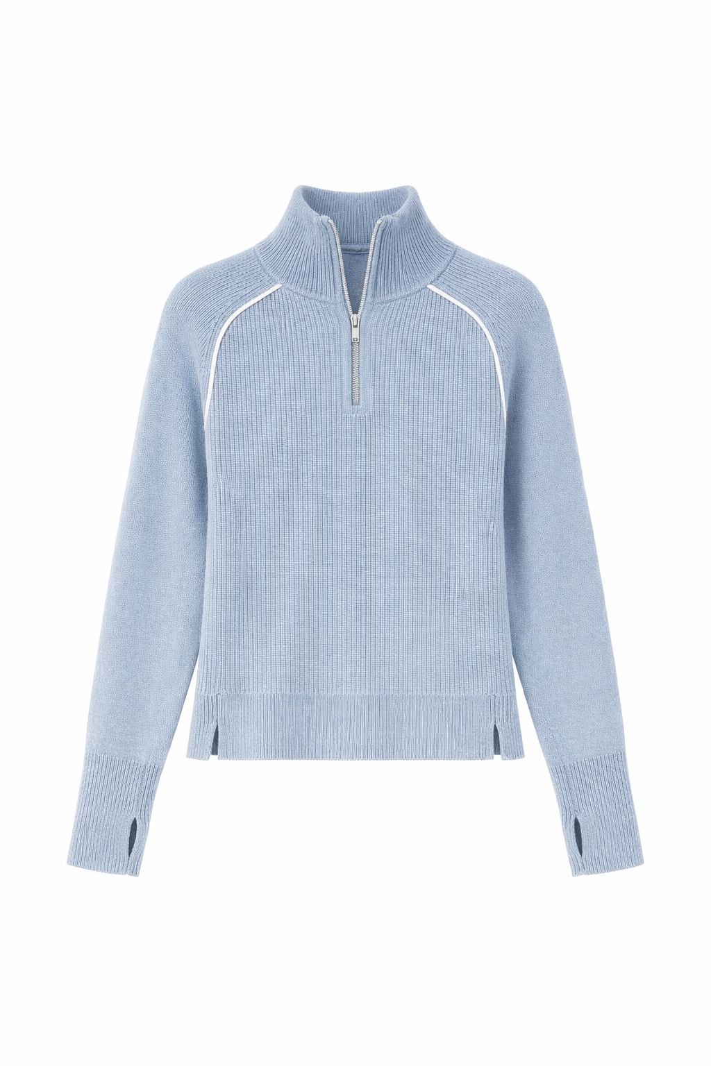 Yunwei Collection Women's Zip Cashmere Sweater